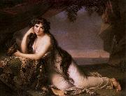 elisabeth vigee-lebrun Lady Hamilton as Ariadne France oil painting artist